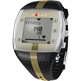 Polar FT7 Womens Heart Rate Monitor Watch (Black / Gold)