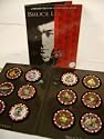 BRUCE LEE LIMITED EDITION SET OF 12 CASINO POKER CHIPS