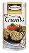 MANISCHEWITZ Italian Herb Flavored Coating Crumbs, 10-Ounce Tubes (Pack of 6)