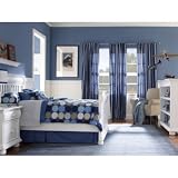 kathy ireland Baby by LaJobi Pennsylvania Full Size Bed Rails (Classic White)