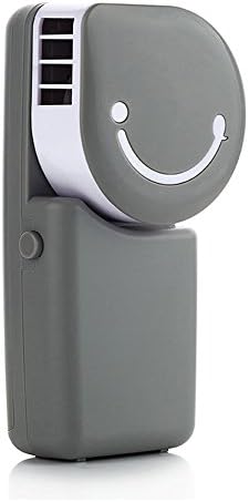Superproducts Smilling Cooling Mini Portable Handheld Air-conditioner Fan Powered by USB (Gray)