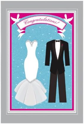 Wedding Congratulations Garden Flag Evergreetings Card