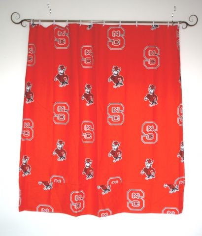 Click here for North Carolina State Wolfpack Solid Bathroom Showe... prices
