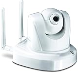 TRENDnet TV-IP602WN ProView Wireless Pan/Tilt/Zoom Internet Surveillance Ca ....