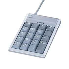 �o�b�t�@���[�R�N���T�v���C BUFFALO �X�^���_�[�h�e���L�[�{�[�h USB�ڑ� �V���o�[ BTKU02SVA