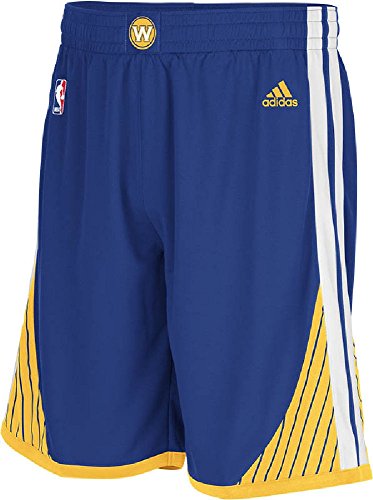Golden State Warriors Youth Blue Swingman Replica Basketball Shorts by Adidas