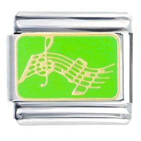 Buy Music Notes Musical Italian Charms Bracelet Link made by Pugster now!
