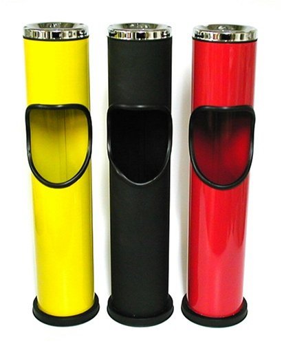 スモーキングスタンド（ダストボックス付）レッド
