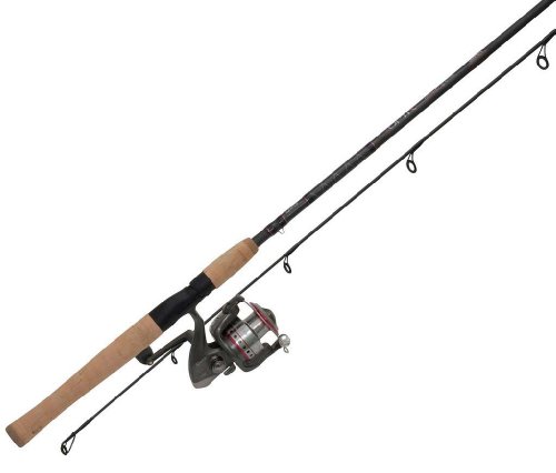 Quantum Optix Spinning Combo Optix Reel with 7'0-Inch Medium 2 Piece Rod