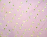 NANTUCKET - Crib Sheet - Pink/Yellow Floral Scatter Print Fitted Crib Sheet