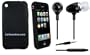 Cuffu 3g Combo Black Hi-fi Isolate Earphone / Anti Slip Armor Skin