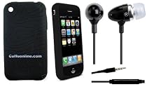 Cuffu 3g Combo Black Hi-fi Isolate Earphone / Anti Slip Armor Skin