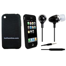 Cuffu 3g Combo Black Hi-fi Isolate Earphone / Anti Slip Armor Skin