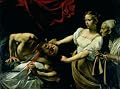 Judith and Holofernes, 1599 Fine Art Stretched Canvas Poster Print by Caravaggio, 23x17