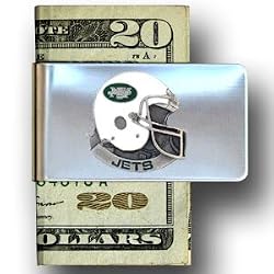 New York Jets Pewter Emblem Money Clip