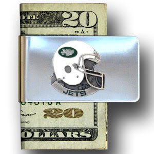 New York Jets Pewter Emblem Geldscheinklammer