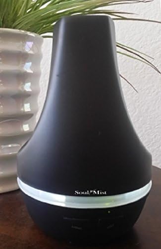Soul Mist Essential Oil Diffuser Ultrasonic Aromatherapy - Up to 3 Hr Run Time - Best Kids Children Organic Spa Portable Travel Diffuser