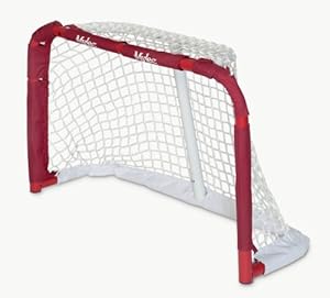 Mylec Pro Style Mini Steel Hockey Goal, Red