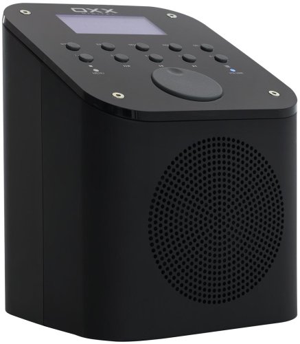 OXX DIGITAL ALTO Wi-Fi Internet Radio Alarm Clock Streaming Music Player - Color Black