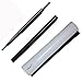 Scala 1 Pieces 2017 New Waterproof 5 Colors To Choose Eye Brow Eyeliner Eyebrow Pen Pencil With Brush Makeup Cosmetic Tool 4# Grey(Grey)