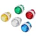 Arcade LED Button - 5PC/Set LED Illuminated Push Button with Microswitch for Arcade Game Parts Multicade Choice of 5 Colour
