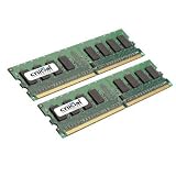 Lexar 1GB Kit (2 x 512MB) DDR2 PC2-4200 UNBUFFERED NON-ECC 240-PIN DIMM
