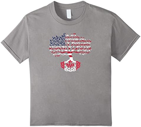 Kids Canada Day, Dominion Day T-shirt 10 Slate