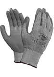Ansell HyFlex 11-627 Dyneema Glove, Cut Resistant, Polyeurethane Coating, Large, Size 10 (Pack of 1)