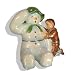 Hidden Treasures Snowman Oh Poor Snowman Trinket Box & Lapel Pin