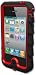 Gumdrop Cases Drop Tech Series Case for Apple iPhone 4 & 4S (AT&T, Verizon, & Sprint), Black-Red, (DS4G-BLK-RED)