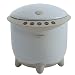 Zojirushi NS-XBC05WR Rizo Micom 3-Cup Rice Cooker and Warmer, White