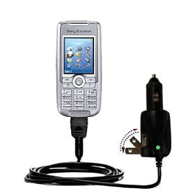 Sony Ericsson K700i Car and Home 2 in 1 Combo Charger with TipExchange