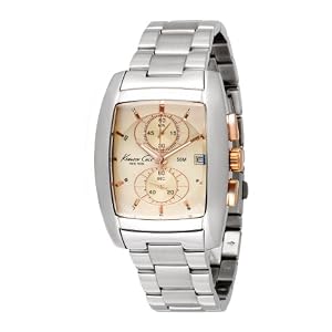 Kenneth Cole New York Men's KC3839 Dress Explorer Collection Chronograph Bracelet Watch