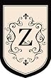 Monogram Estate Size Flag - Z