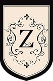 Monogram Estate Size Flag - Z