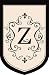 Monogram Estate Size Flag - Z