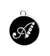 Fleur De Lis Monogram Necklace - A