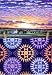 Rebecca Barker Sunburst Star Quiltscapes Set of 6 Cards 5" x 7"