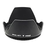 77mm Flower Petal Lens Hood for Nikon Canon Tamron Sony DSLR Camera