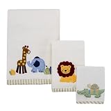 Review Kids Line 241138190A / Tiddliwinks Safari 3-pc. Towel Set