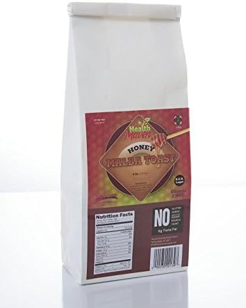 Health Maven Gluten Free Honey Melba Toast Crackers 4Oz