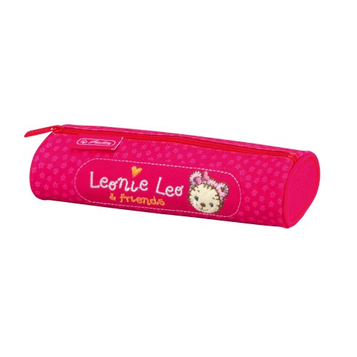 Imagen principal de Herlitz 11165438 Leonie Leo und Friends - Estuche portalápices, diseño leones, color rosa