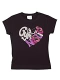 Heart of Gymnastics T-Shirt Tee (Girls Medium (10-12), Black)