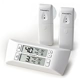 Chaney Instrument 00985 Wireless Refrigerator Freezer Thermometer Alarm Set