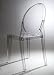 Victorian Crystal Chair Armless Ghost Chair