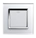 Retrotouch RTS2005 1 gang glass panel light switch in white