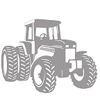 Sudden Shadows Tractor Farm Wall Art Sticker Mural