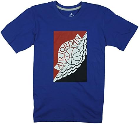 Air Jordan Big Boys Retro Original Logo, Blue