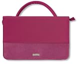 Suede Large Razzleberry Book and Bible Cover