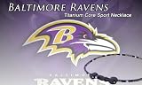 Baltimore Ravens Titanium Core Sport Necklace NFL Celebration Sale! Size 21 Inch